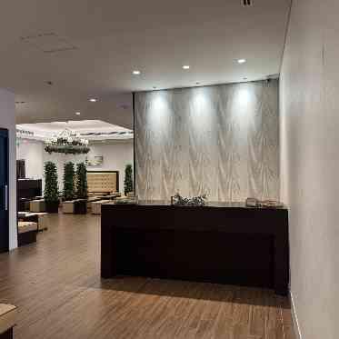 アルカンシエル luxe mariage 大阪 貸切の受付・待合ルーム