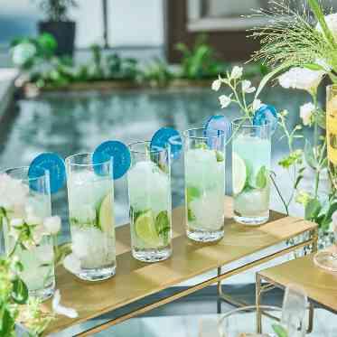 アルカンシエル luxe mariage 大阪 アルコールからソフトドリンクまでご用意!
