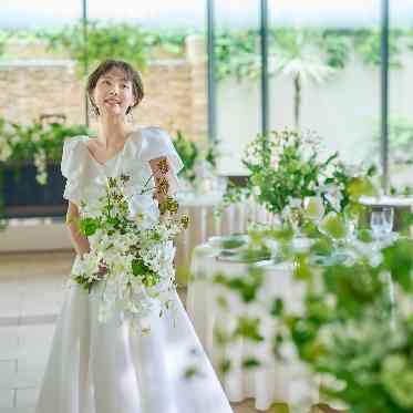 アルカンシエル luxe mariage 大阪 シンプルさの中にかわいさを。