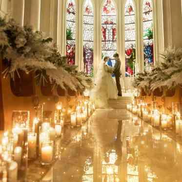 セントグレースヴィラ 天候に左右されない全天候型チャペル