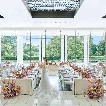 迎賓館 コーディネートは自由自在