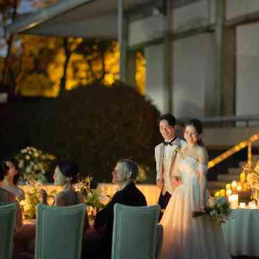 迎賓館 キャンドルの灯が美しい