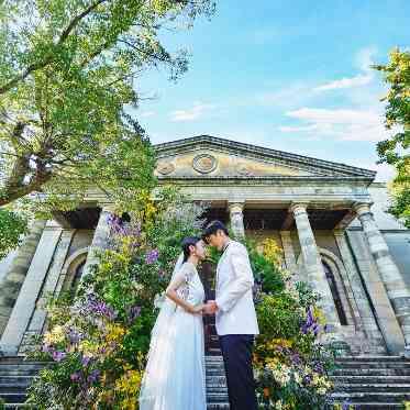 旧桜宮公会堂 緑に包まれて大切な人達からたくさんのあたたかい祝福を