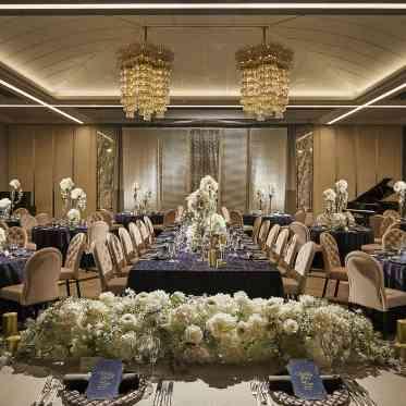 ホテル阪急インターナショナル 都会的なクールさの中に品格をプラスした人気会場