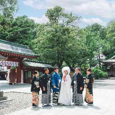 大國魂神社　結婚式場 境内