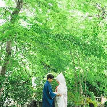 大國魂神社　結婚式場 水神社