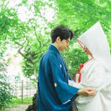 大國魂神社　結婚式場 水神社