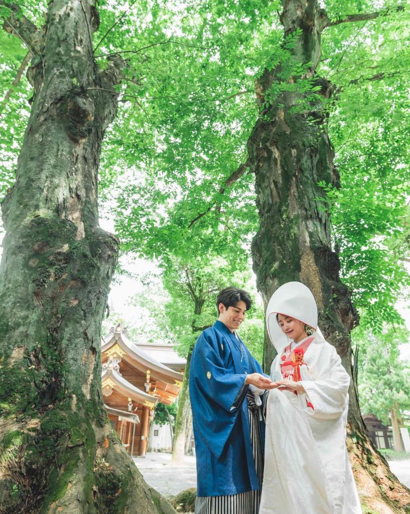 大國魂神社　結婚式場 外観