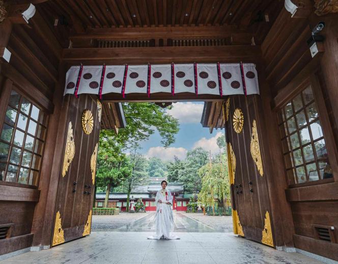 大國魂神社　結婚式場 外観