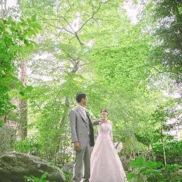 大國魂神社　結婚式場 庭園