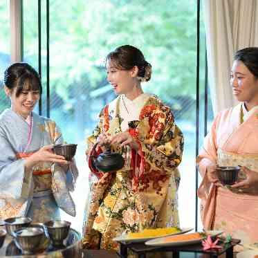 大國魂神社　結婚式場 お茶漬けブッフェ