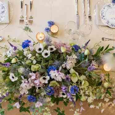 エテルナ高崎 色鮮やかな高砂席