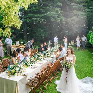 アルカーサル高崎 完全貸切りだからこそ叶えられる演出やイベントの数々
ガーデンからパーティー会場ま