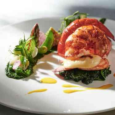 厳選された食材で見た目も美しい料理。最高のおもてなしを