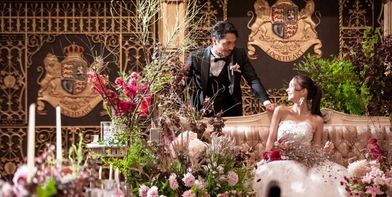 ロックハート城ウエディング 披露宴会場の写真3