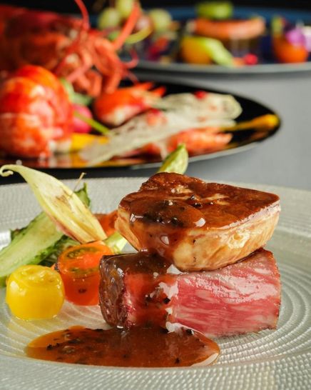 ロックハート城ウエディング 料理の写真1