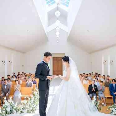 アートグレイス フォレスト迎賓館 指輪の交換