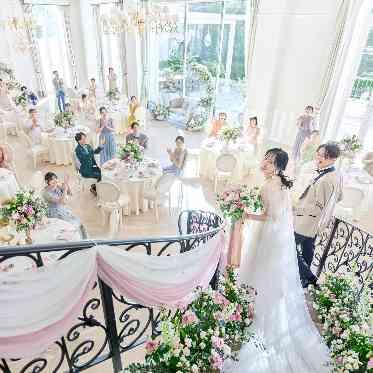 3つある邸宅はそれぞれ個性が光る。ふたりにぴったりのパーティー会場を選ぼう