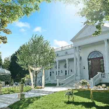 大きなガーデンも貸切にまるで海外にいるような開放感あふれる空間