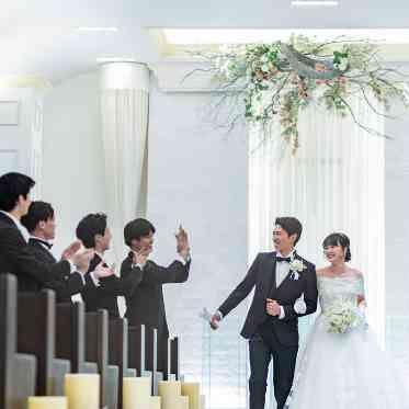 GRAN SUITE（グラン スイート）/FIVESTAR WEDDING ゲストからのたくさんの祝福でアットホームな挙式に