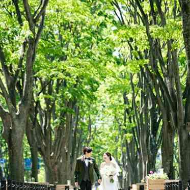 GRAN SUITE(グラン スイート)/FIVESTAR WEDDING 都会でありながら緑を感じられるのは定禅寺通りならでは!