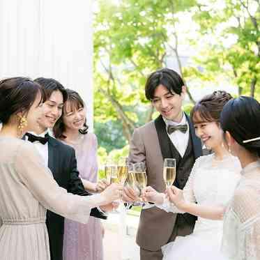 GRAN SUITE(グラン スイート)/FIVESTAR WEDDING 緑に囲まれテラスでゲストと乾杯も!