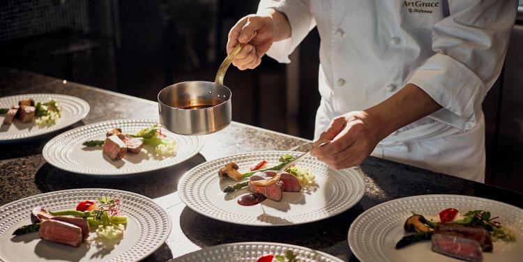 アートグレイス ウエディングコースト 東京ベイ 料理