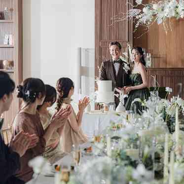 ラヴィール岡山 笑顔と拍手に包まれる、幸せのケーキカット