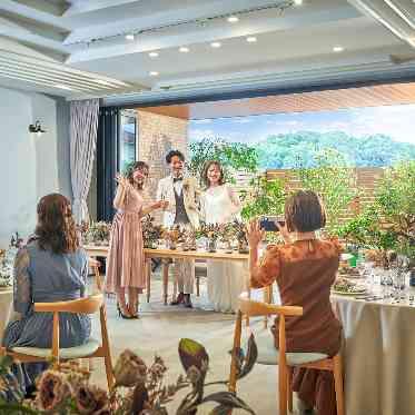 SARA ガーデンを開放して、風を感じる開放的な空間に