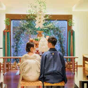 川原町倶楽部 ラ・ルーナ ピエーナ <エルフラットグループ> 館内神前式