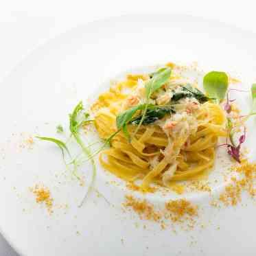 川原町倶楽部 ラ・ルーナ ピエーナ <エルフラットグループ> ずわいがにのパスタ