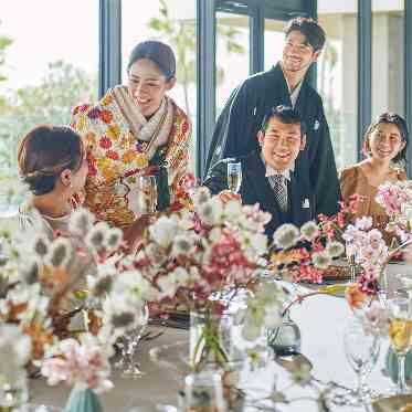 KOTOWA 京都 八坂(コトワ京都八坂) ご家族とのアットホームな披露宴だからこそ『京都の食材』を使っておもてなしを