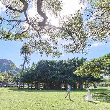 ザ・マカナチャペル/アールイズ・ウエディング 雄大な緑に囲まれてゆったりとしたひとときを
