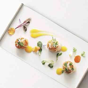 ホワイトアロウチャペル/アールイズ・ウエディング ホタテのソテー インディアンカレードレッシング