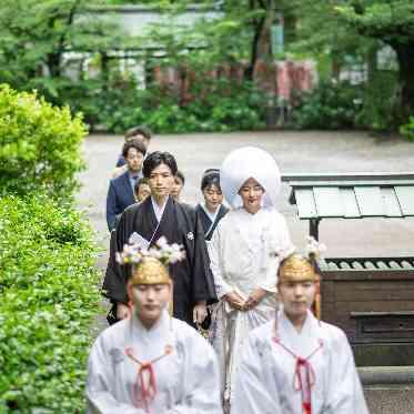 若宮の杜 迎賓館 全天候型で安心の「参進の儀」