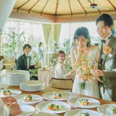 アルカンシエル南青山 オープンキッチン併設で出来立ての提供