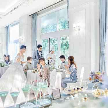 アルカンシエル南青山 テーブルデザートビュッフェは、ゲストと一緒に楽しめる人気演出!