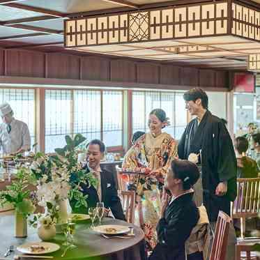 KOTOWA 鎌倉 鶴ヶ岡会館 おふたりが歩む「みずみずしく麗しい人生」を表現した「MIZUHA(瑞葉)」