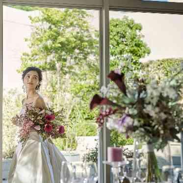 アルモニーソルーナ表参道/テイクアンドギヴ・ニーズウェディング 披露宴会場はガーデン直結!都心なのに敷地を広く使えるのが好評