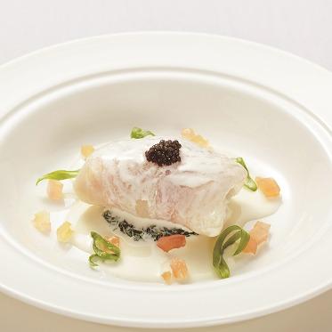 クリスタルチャペル/アールイズ・ウエディング 白身魚のシャンパンソース