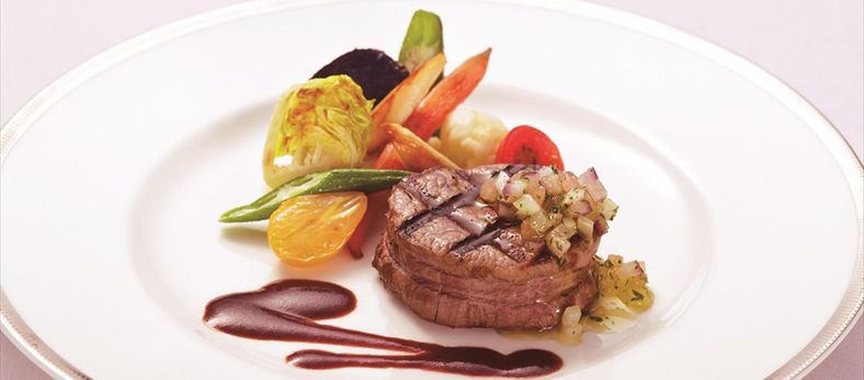 クリスタルチャペル 料理の写真1