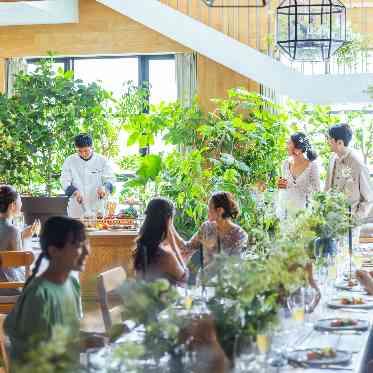 InStyle wedding KYOTO/テイクアンドギヴ・ニーズウェディング シェフズキッチンも魅力!その場で調理&提供を!