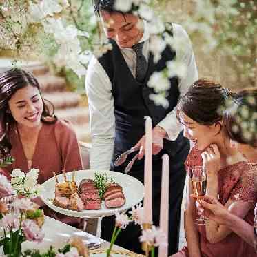 インスタイルウェディング京都（InStyle wedding KYOTO） ゲストへのおもてなしに笑顔がこぼれる