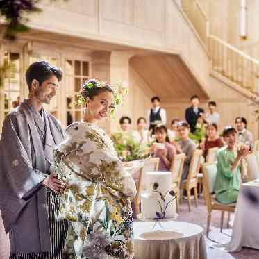 InStyle wedding KYOTO/テイクアンドギヴ・ニーズウェディング 和装用のケーキ入刀も