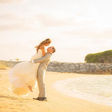 セントレジェンダOKINAWA(CENTLEGENDA OKINAWA) サンセットタイムのビーチも魅力