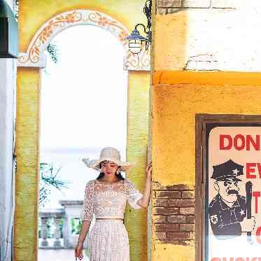 セントレジェンダOKINAWA(CENTLEGENDA OKINAWA) 外国の街並みのようなアメリカンビレッジでの撮影が人気