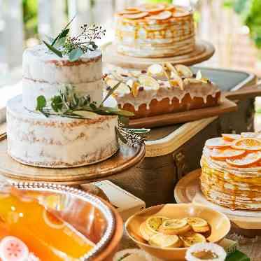 セントレジェンダOKINAWA(CENTLEGENDA OKINAWA) カラフルなデザートブッフェはゲストにも好評