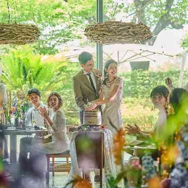 LOS ANGELES BALCONY(ロサンジェルス バルコニー) ケーキ入刀(バンケット)