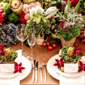 おふたりのウェディングシーンを世界でたった一つだけの空間に。