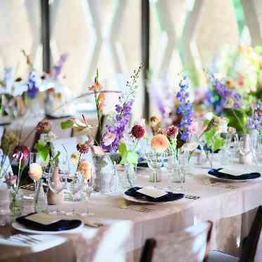 THE TENDER HOUSE(ザ　テンダーハウス) コーディネートもお二人らしく自由にアレンジ